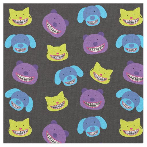 Animals Wearing Braces Orthodontists Fabric