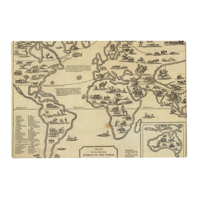 Animals World Placemat (Front)