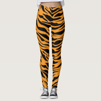 animalskin print leggings