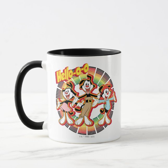 Animaniacs | Hello-o-o Retro Equalizer Graphic Mug (Left)