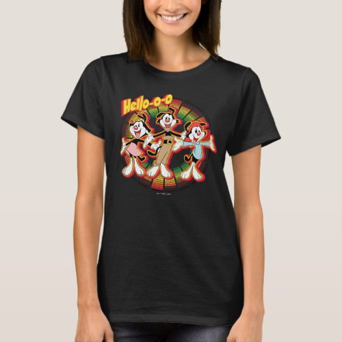 Animaniacs  Hello_o_o Retro Equalizer Graphic T_Shirt