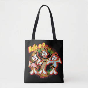 Animaniacs Hello-o-o Retro Equalizer Graphic Tote Bag