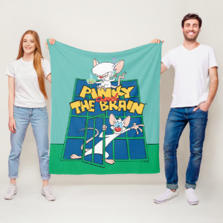 Animaniacs | Pinky and The Brain Cage Graphic Fleece Blanket