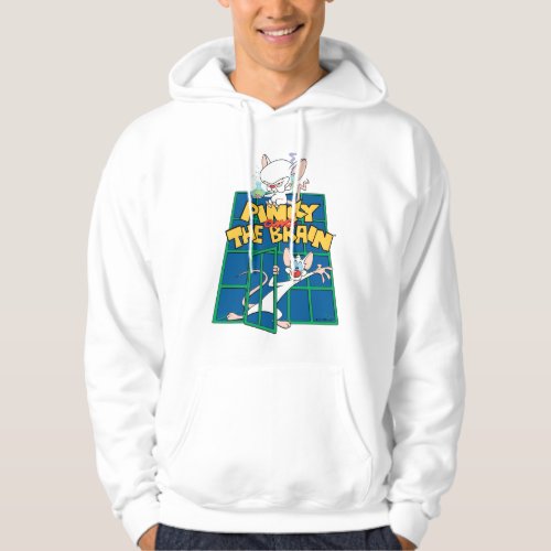 Animaniacs  Pinky and The Brain Cage Graphic Hoodie