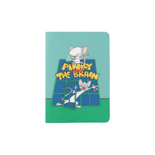 Animaniacs Pinky and The Brain Cage Graphic Passport Holder