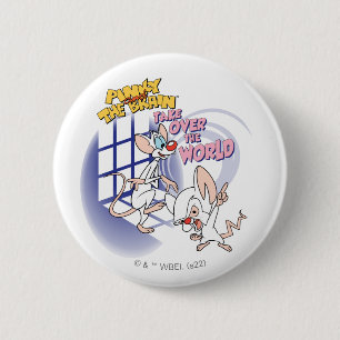 Animaniacs   Take Over The World Graphic Button