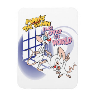 Animaniacs | Take Over The World Graphic Magnet