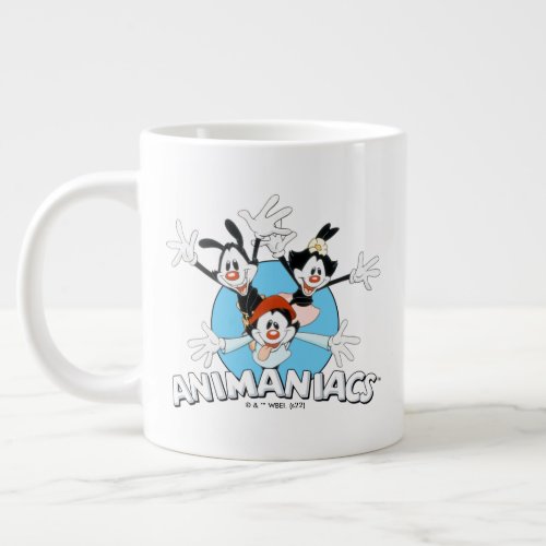 Animaniacs  Warner Siblings Arms Wide Graphic Giant Coffee Mug