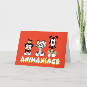 Animaniacs Warner Siblings "No Evil" Graphic Card