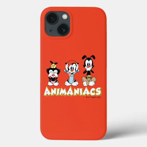 Animaniacs  Warner Siblings No Evil Graphic iPhone 13 Case