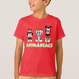 Animaniacs Warner Siblings "No Evil" Graphic T-Shirt