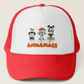 帽子 Wakko Animaniacs Wakko Hat Cosplay Accessories Snapback Baseball
