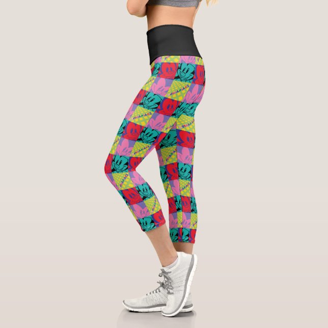 Animaniacs | Warner Siblings Pop Art Graphic Capri Leggings (Left)