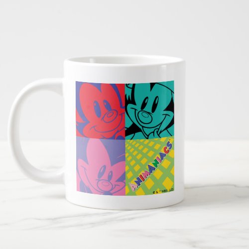 Animaniacs  Warner Siblings Pop Art Graphic Giant Coffee Mug
