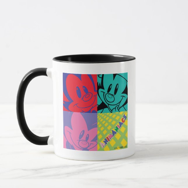 Animaniacs | Warner Siblings Pop Art Graphic Mug (Left)
