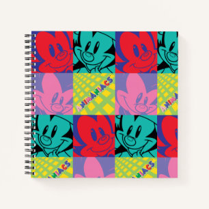Animaniacs Warner Siblings Pop Art Graphic Notebook