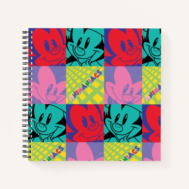 Animaniacs | Warner Siblings Pop Art Graphic Notebook (Front)