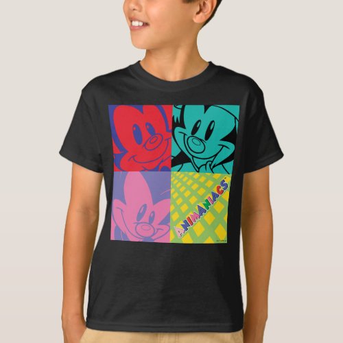 Animaniacs  Warner Siblings Pop Art Graphic T_Shirt