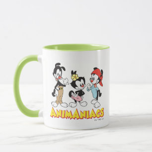 Animaniacs   Yakko, Dot, and Wakko Standing Mug