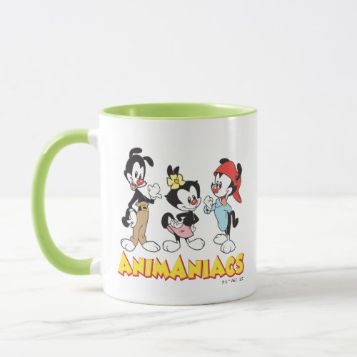 Animaniacs  Yakko Dot and Wakko Standing Mug