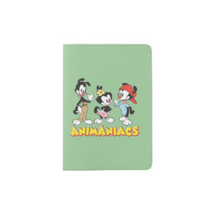 Animaniacs Yakko, Dot, and Wakko Standing Passport Holder