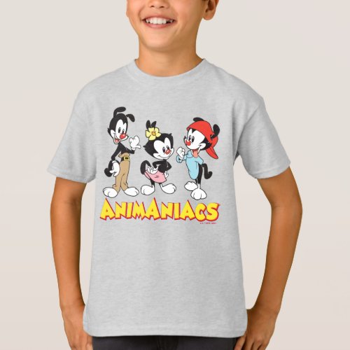 Animaniacs  Yakko Dot and Wakko Standing T_Shirt