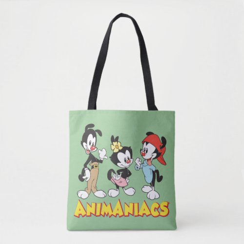 Animaniacs  Yakko Dot and Wakko Standing Tote Bag