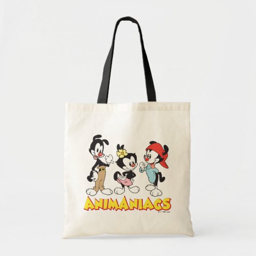 Animaniacs  Yakko Dot and Wakko Standing Tote Bag