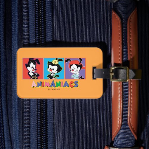 Animaniacs  Yakko Dot  Wakko Panel Graphic Luggage Tag