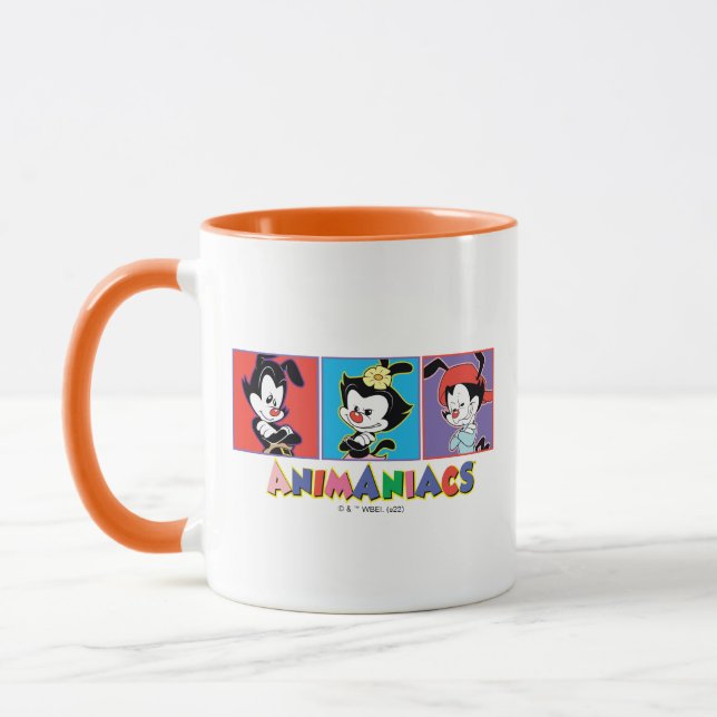 Animaniacs | Yakko, Dot, & Wakko Panel Graphic Mug (Left)