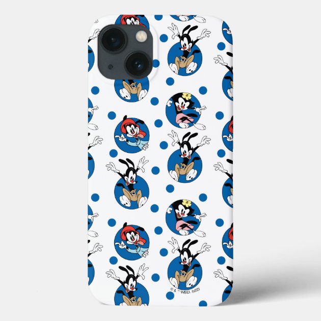 Animaniacs Yakko Wakko Dot Circle Pattern Case Mate iPhone