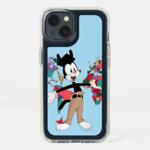 Animaniacs   Yakko's World Map Graphic Speck iPhone 13 Case