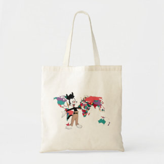 Animaniacs | Yakko's World Map Graphic Tote Bag