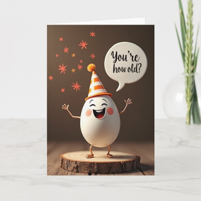 Animated Birthday Laugh Card (Front)