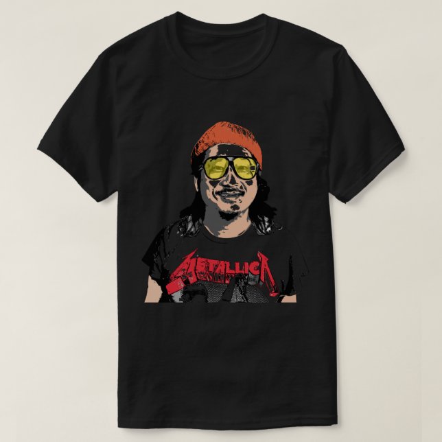 Animated Bobby Lee Tiger Belly T-Shirt (Design Front)