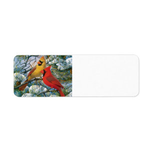 Animated Cardinal Label
