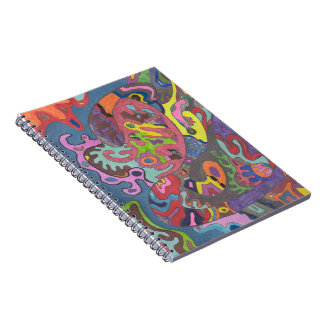Animated Color, left side Notebook