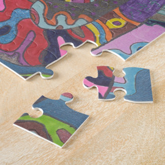 Animated Color, original abstract Jigsaw Puzzle