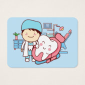Animated dentist with tooth (Front)