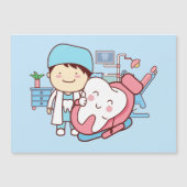 Animated dentist with tooth (Front)