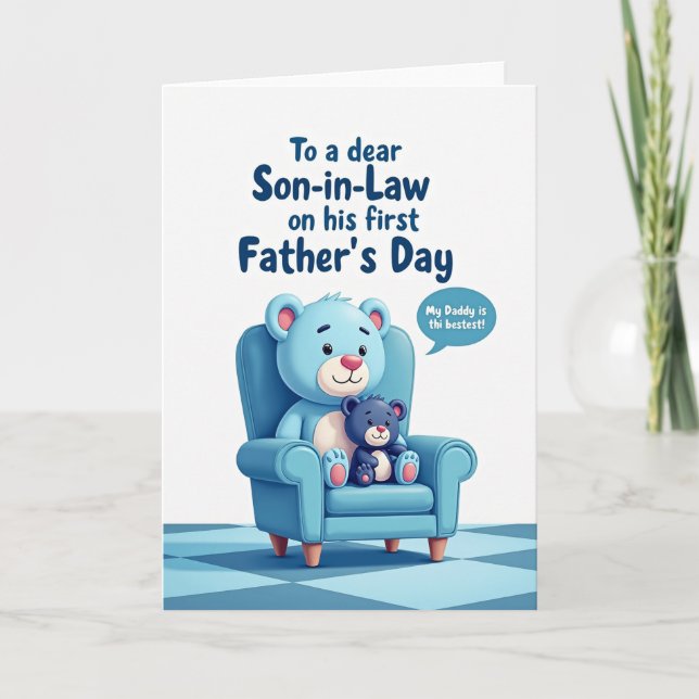 Animated Fathers Day Buddy Card (Front)