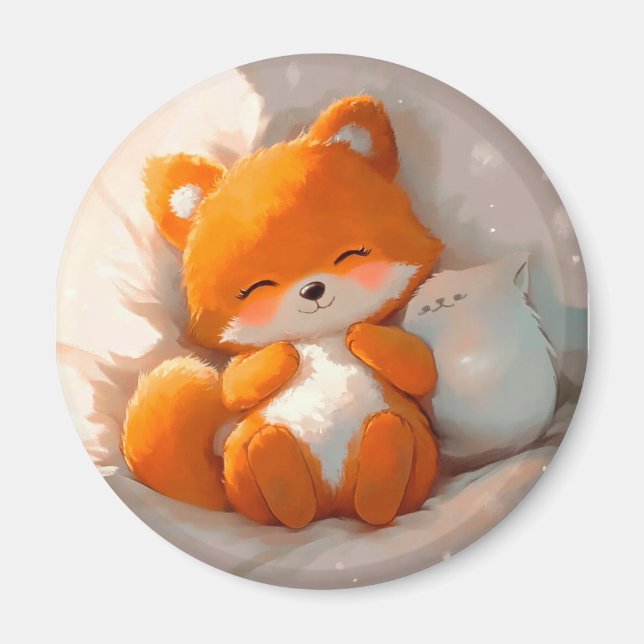 Animated Fox Magnet (Front)