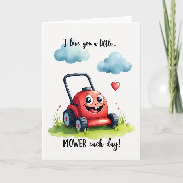 Animated Love Fathers Day Card (Front)