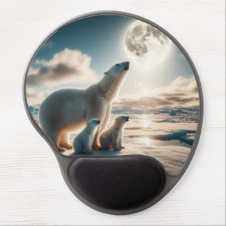 Animated Mousepad with Polar Bear Picture