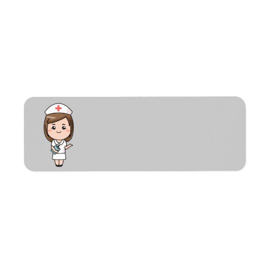 Animated Nurse Label | Zazzle.com