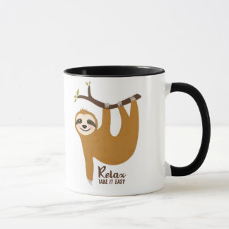 Animated Sloth Background  Mug