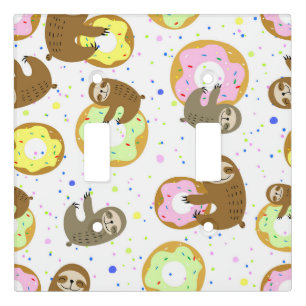Animated Sloths Light Switch Cover