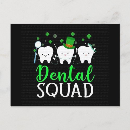 Animated St Patricks Day Tooth Holiday Postcard