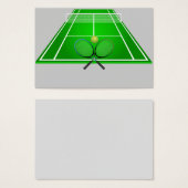 Animated Tennis Court and rackets (Front & Back)