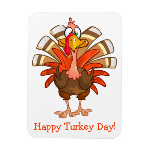 Animated Turkey Magnet